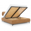 OVALO LOZ+POJ L53 180x200 Двуспальная кровать с ящиком для белья Premium Collection