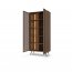 AMAO A WIT Glass-fronted cabinet with lighting,Oak Dunin 
