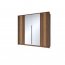 AMAO E Wardrobe with lighting,Oak Dunin