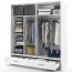 ArtiAR -05 Schwebetürenschrank mit LED-Beleuchtung 200cm