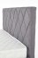 BETINA 160 Bed with box (Grey)