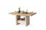 LEXUS 75 sz Modern Couchtisch Kaffeetisch Sofatisch Ausziehbar Tisch mit einstellbarer Höhe (Eiche Artisan/Beige)