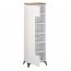 Velutto WIT 1W Glass-fronted cabinet