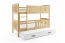 Cubus 3 Etagenbett Hochbett 190x90 mit 3 Matratzen,Kiefer