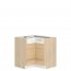 Modena MDF MD21/D90NW L/P 90/90 cm Напольный угловой шкаф