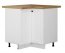 Prowansja D90N Corner base cabinet