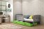 Cubus 1 Кровать детская с матрасом 190x90 графит