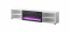 POLO 200 EF RTV white + kamin black TV-alus