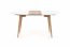 EDWARD (120-200) Extension table (white/san remo oak)