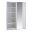 Bastia 150 Schwebetürenschrank (white)