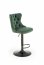 H117 Bar stool,dark green