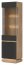 MILTON-ML 05 L/R Витрина,Cremona torro oak/anthracite matt