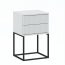 NEW-Trend 8 Bedside,white