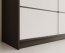SW-AND-250 cm -BW Sliding wardrobe,Black matt/white matt