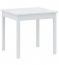 INTER W80/H77/D80 cm Стол обеденный,белый