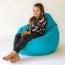 L-SMART size Faux Leather Bean Bag
