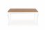 WINDSOR- Extension table dark oak/white