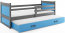Riko II 200x90 Bed with two mattresses Graphite