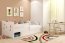Кровать детская с матрасом 160x80 белый