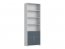 Office Lux REG2D/220 Schrank mit Regalen