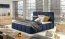 EDVIGE 140 Bed with wooden frame