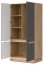 MILTON-ML 08 Шкаф,Cremona torro oak/grey matt
