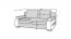 LA-18 Sofa (Soro 93/Soro 83 dark grey/light grey)