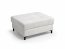 BRANDO L NAR Corner sofa with pouf