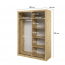 ArtiAR -18 Schwebetürenschrank mit Spiegel,150cm