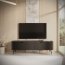 Lante F RTV 163 2D Black TV-alus