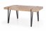 V-CH-YOH 170x90 Table (Oak san remo/black)