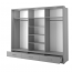 ArtiAR -01P Sliding door wardrobe with lighting and mirror 250cm