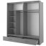 ArtiAR -05 Schwebetürenschrank mit LED-Beleuchtung 200cm