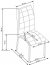 K186 chair grey/white