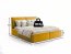 30127,160x200 Bett mit Bettzeugkasten (Mustard)