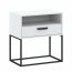 NEW-Trend 4 Bedside,white