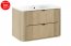 Ovalia Cremona Furniture set with Pure washbasin 80cm 