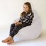 L-SMART size Faux Leather Bean Bag