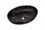 UM- UN-MONA-MB12 Black Matt,Gold Aufsatzwaschbecken 52cm