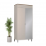 Evo- SZF LUS 2D/40 Kleiderschrank mit Spiegel