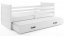Riko II 190x90 Bed with two mattresses White