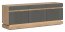MILTON-ML 01 ТВ тумба,Cremona torro oak/grey matt