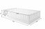 Montessori Кровать детская с матрасом 120x200 Белый