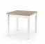 GRACJAN Extension table Oak sonoma/White