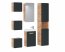 Abura 842 Hanging cabinet for the bathroom with a mirror