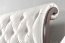 WERSAL Bed W-S/G 160/buttons fabric+Stelaz Taranko