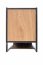 COMPACT Coffee table black/golden oak