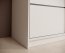 SW-SON-200 cm -WW Sliding wardrobe with mirror,White matt