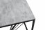 INFINITY 2 square  журнальный столик серый мрамор