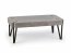 EMILY Coffee table beton/black